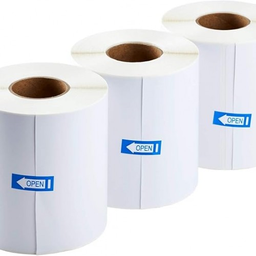 Karat [4x6 - Rolls] Direct Thermal Shipping Label Rolls – Compatible with Rollo and Zebra Printers (90 Labels/Roll) (300 Labels per roll, 4"x6")